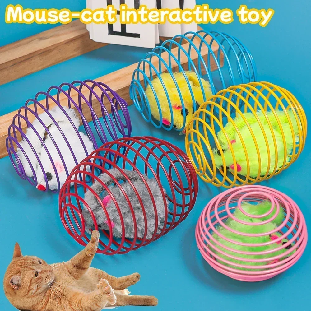 Coule En Peluche Pour Chat Et Chien, Souris Colorée Dans Jos Dans Le Sable, Accessoires Pour Animaux De Compagnie À La Maison