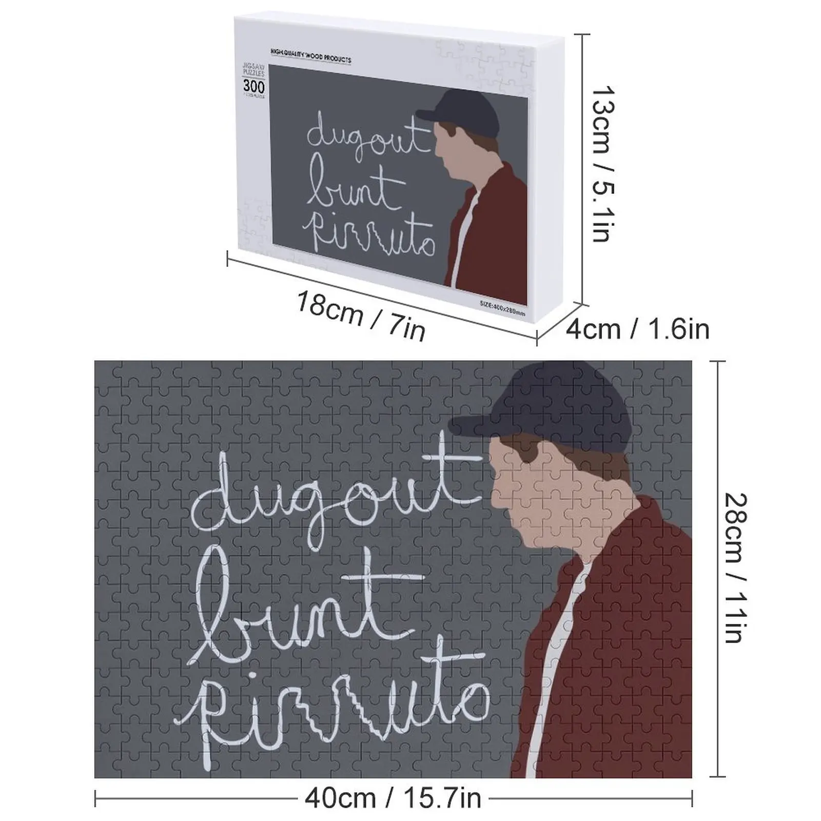 맞춤형 나무 이름 퍼즐, 아이들을 위한 맞춤형 장난감 예술품, 루루토 퍼즐