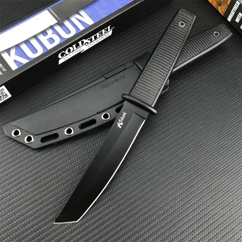 Portable outdoor camping straight knife self-defense survival knife hunting wild fishing adventure edc multi-function tool knife