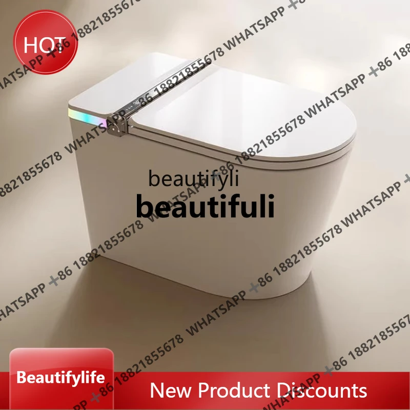 Smart Toilet Silent Flush Electric Siphon Full Automatic Sensor Toilet