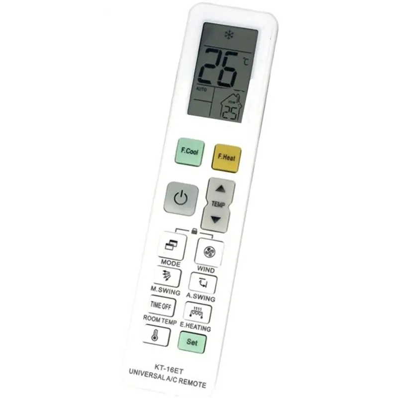[B24B!】 New Universal Air Conditioner Remote Control Work With Thermometer Fits Most 99% AC Units