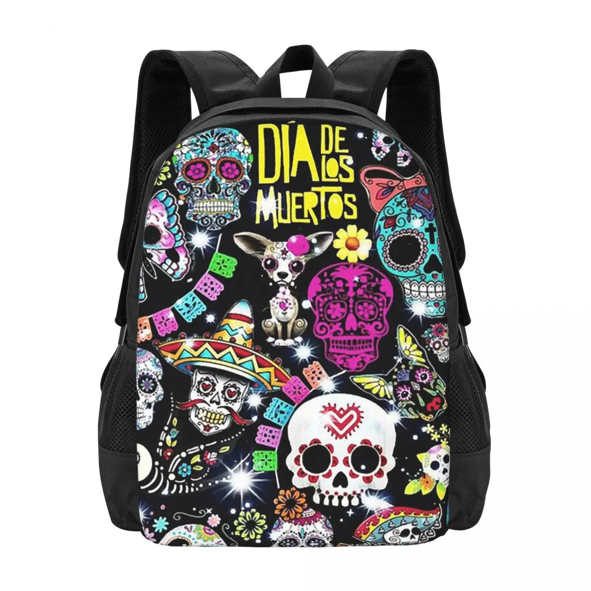 

Рюкзак Day Of The Dead, горячая распродажа, вместительный рюкзак для мальчиков и девочек, школьная сумка, сумки на плечо для мужчин и женщин