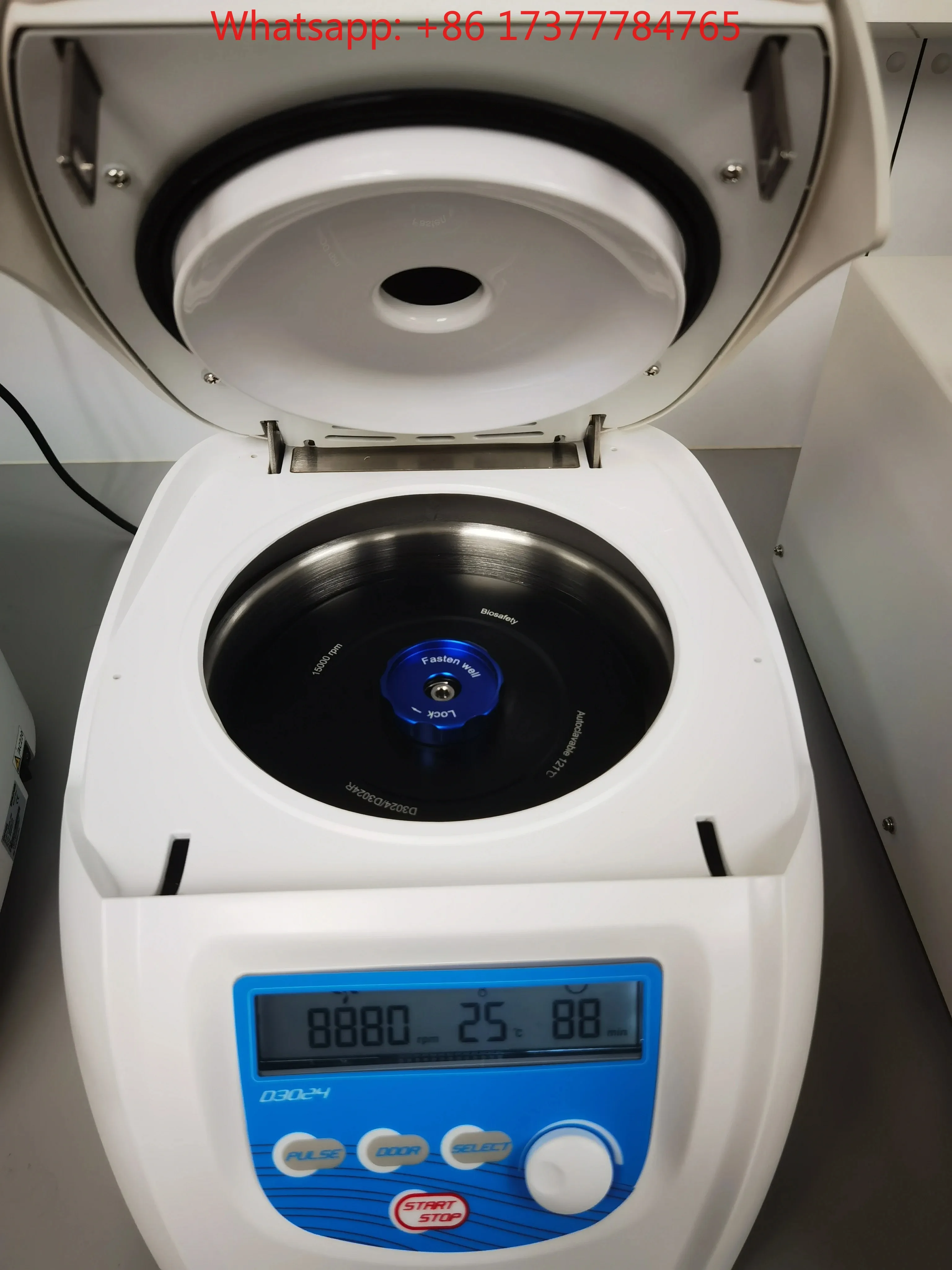 2026 SELL CE,  FCC, MCA, IVD Certified High Speed Laboratory Centrifuge  Max. RCF 21380g with Fully Autoclaved  Rotor