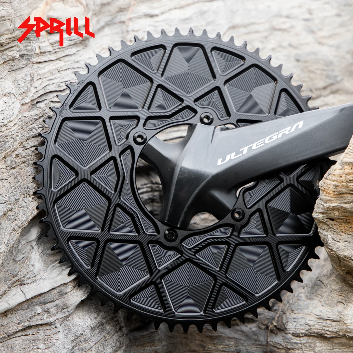 PASS QUEST 110BCD High Strength AERO Bicycle Chainring  Narrow Wide Teeth R8000 R7000 R9100