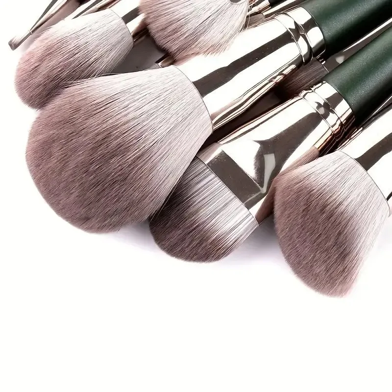 14Pcs Makeup Brushes Blush Blending Set Large Fluffy Soft Eye Shadow Foundation Brush Women Cosmetic Powder Beauty Make Up Tools