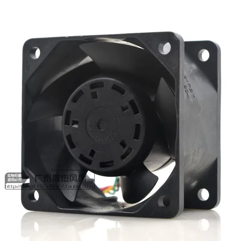 New Original 6038 6cm 12V 0.35A 9G0612P1M031 4-Wire Double Ball Bearing  Cooling Fan