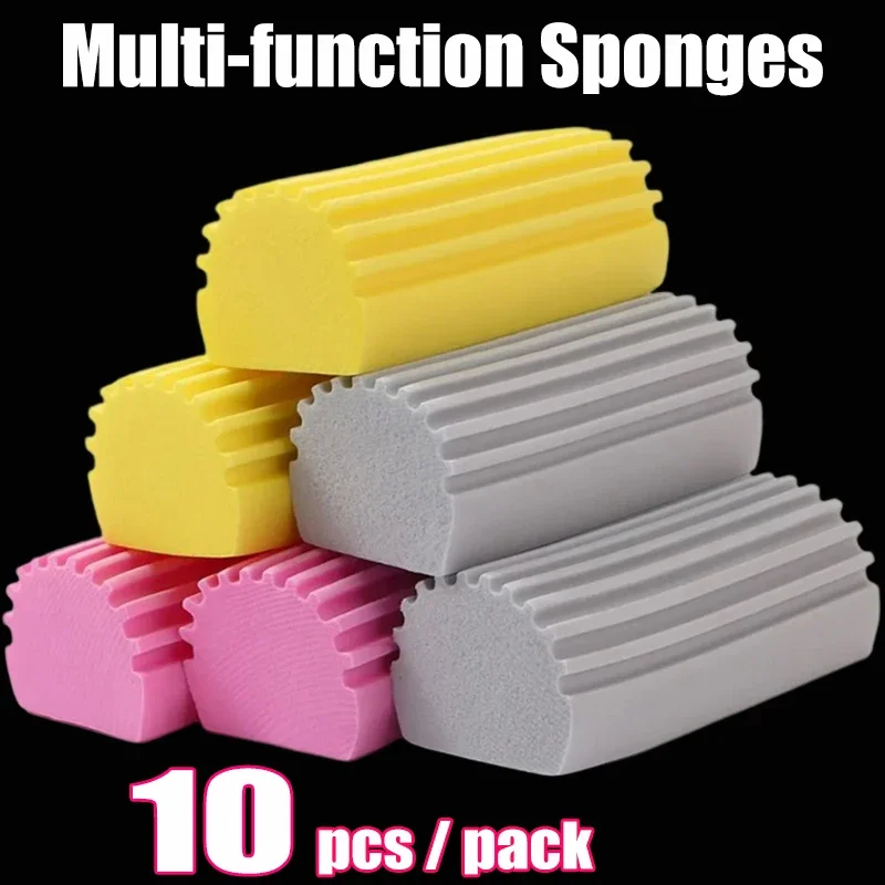 

Damp Clean Duster Sponge Portable Cleaning Sponge Brush Dust Wipe Duster Car Home Wash Cleaning Tool for Blind Glass Vent Window