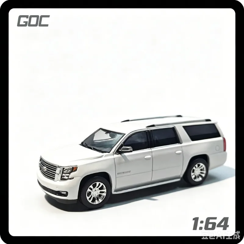 GOC 1:64 Saab Benz Chevrolet Co, Modelo de Auto de Aleación Fundida a Presión, Coleccionable, Souvenir, Regalo para Hombre, Regalo de Cumpleaños
