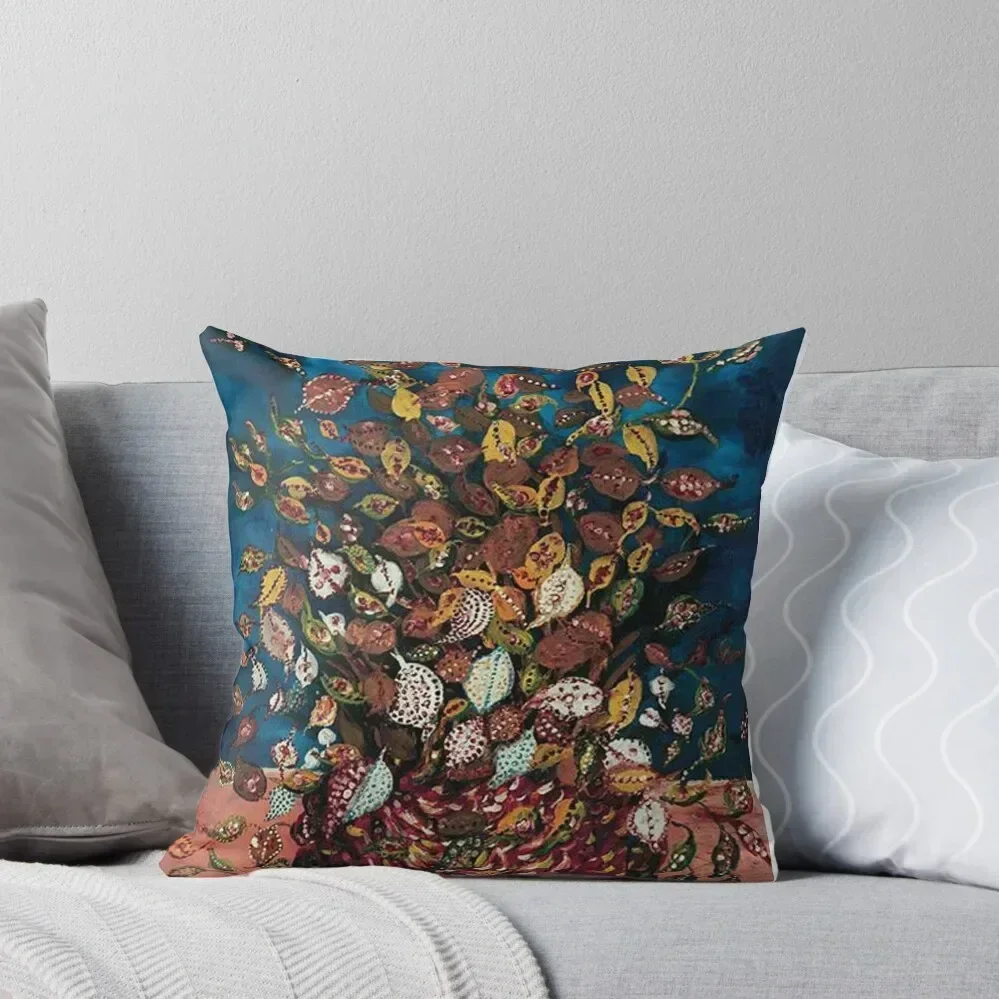 Le Bouquet de Feuilles - Seraphine Louis - Favourite Artists Collection Throw Pillow Christmas Pillowcase pillow