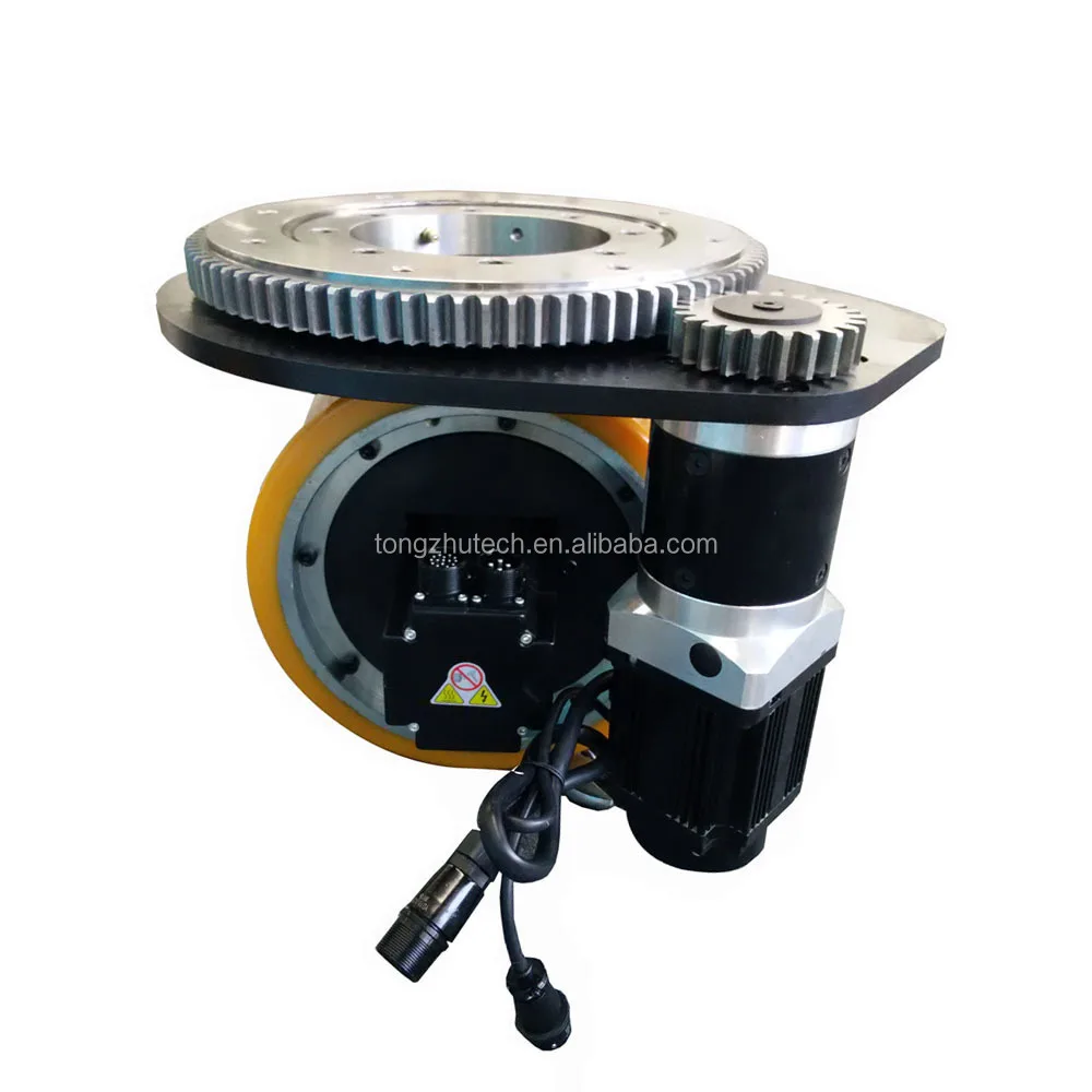TZBOT agv Drive Unit Polyurethane Drive Wheel Vibrate Steering Wheel with Increment Encoder for AGVs