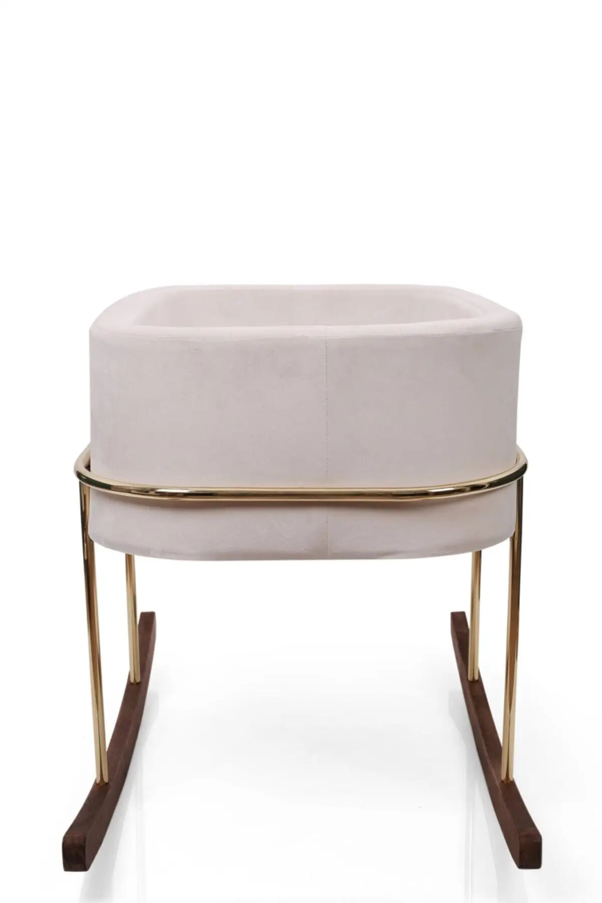 Wieg Moeder Side Crib Crème Goud