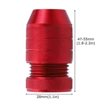 Drill Bit Woodworking Tools: Aluminum Alloy Adjustable Limit Rings Locator Depth Stopper for Drilling 8-12.7mm with Drill Stop