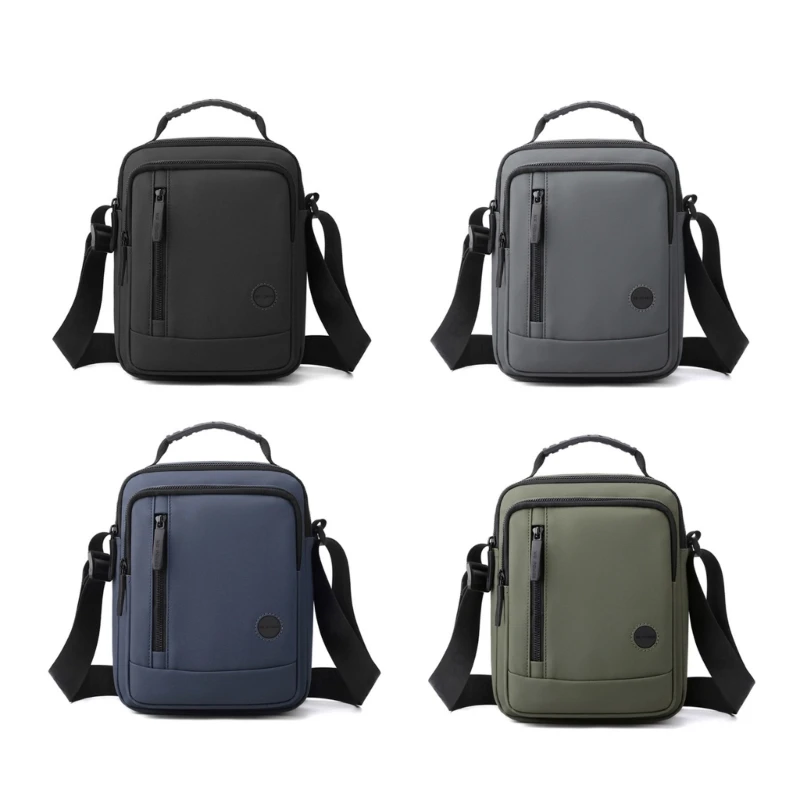 Tieners Casual Messenger Bag Heren Crossbodytas met grote capaciteit Mannelijke schoudertas Multifunctionele reissport Handtas