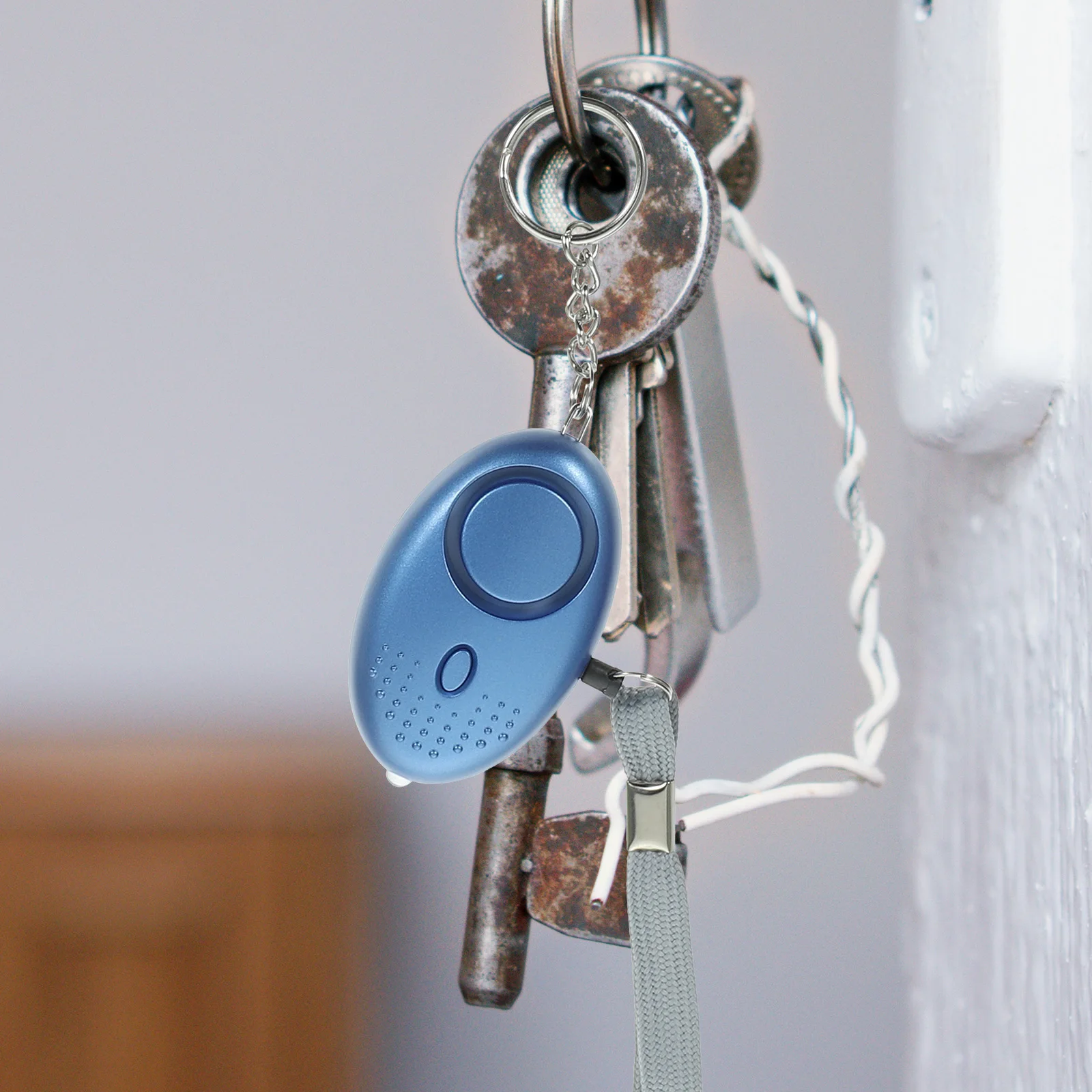 10 шт. персональный светильник для брелка для женщин аварийная сигнализация сирена сигнализация уличная сигнализация брелок