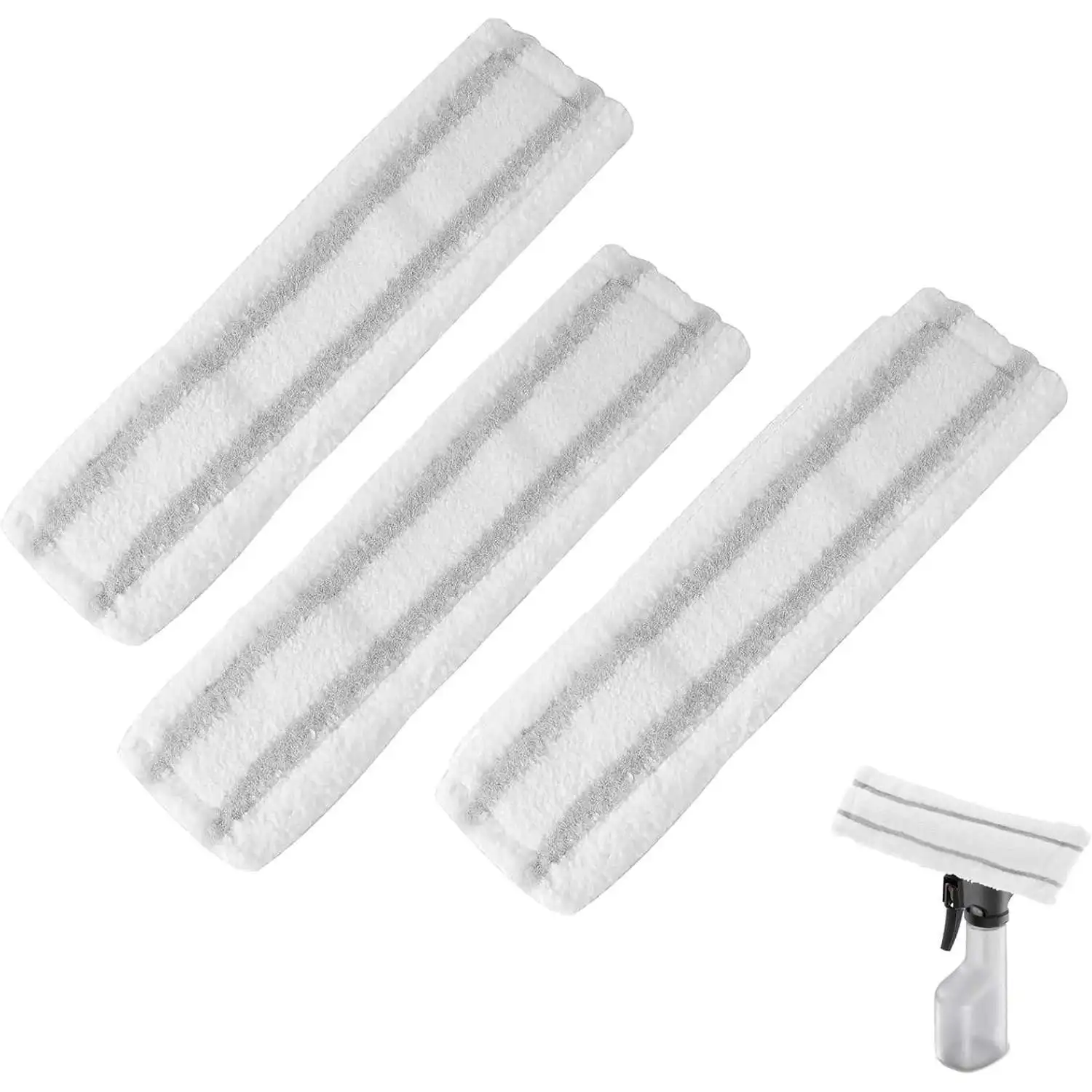 Fensterstaubsauger Mikrofaser-Swipping-Mop-Pads kompatibel mit Karcher WV1 WV50 WV75, Ersatz-Swipping-Mop für Kärcher