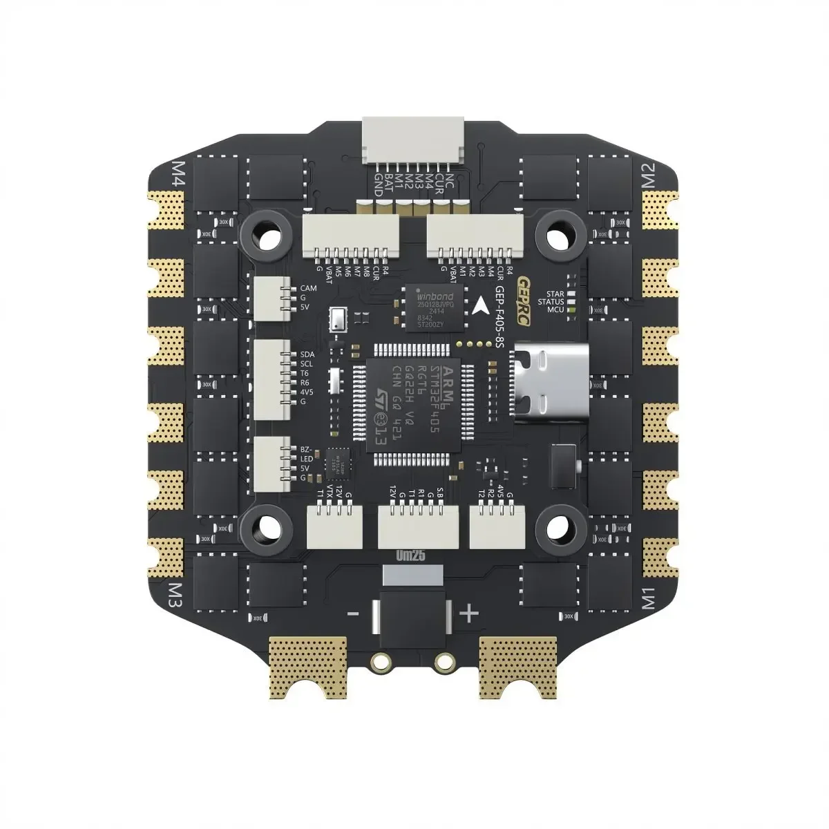 GEPRC TAKER F405 BLS 8S 100A Stack (4IN1 ESC met Black Box, Barometer, LC Filter) - Voor Racing FPV Drones