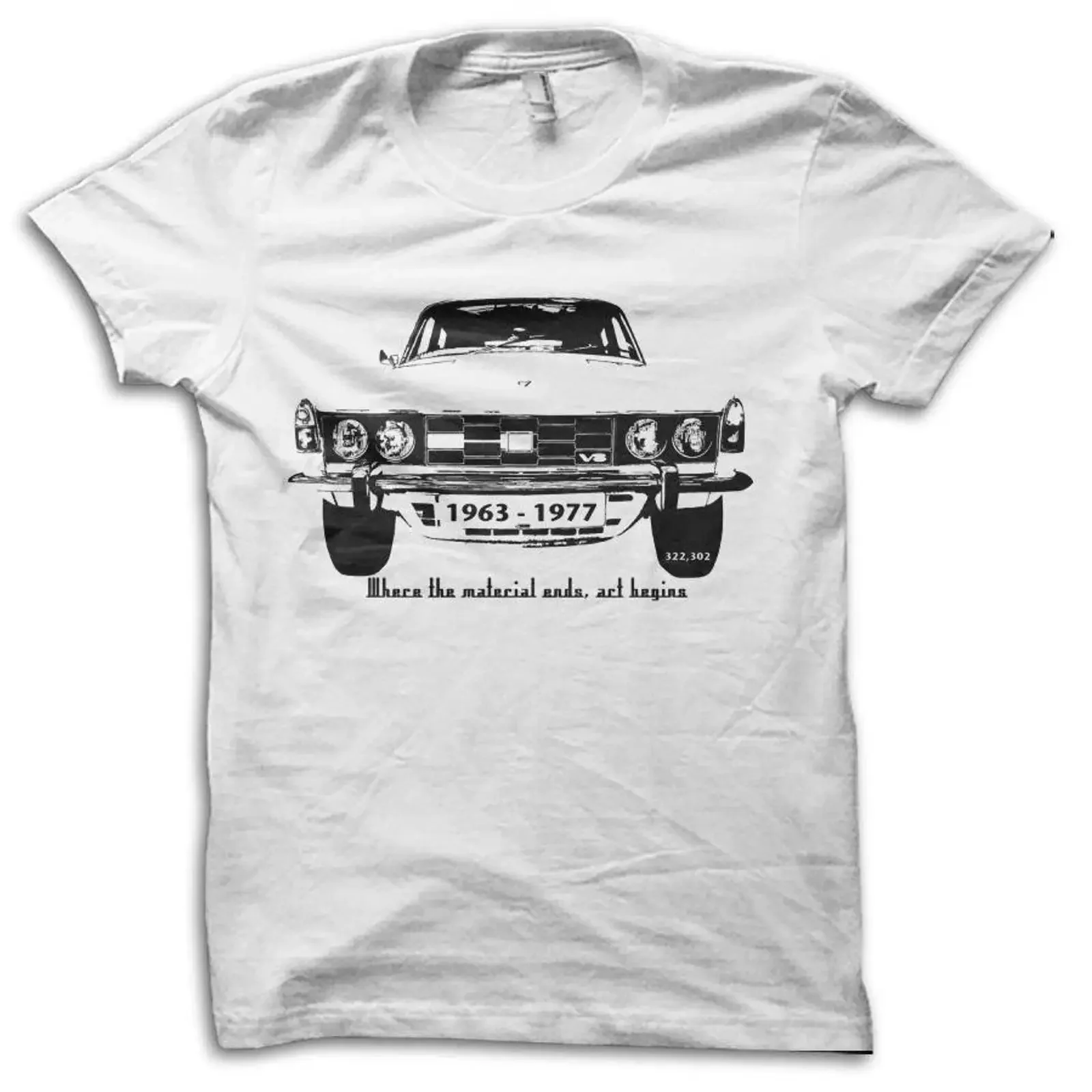 Rover P6 V8 3500L Classic Car Retro T Shirt M5855 vintage Washed Top For Everyday Wear designer clothes Slightly streetwear