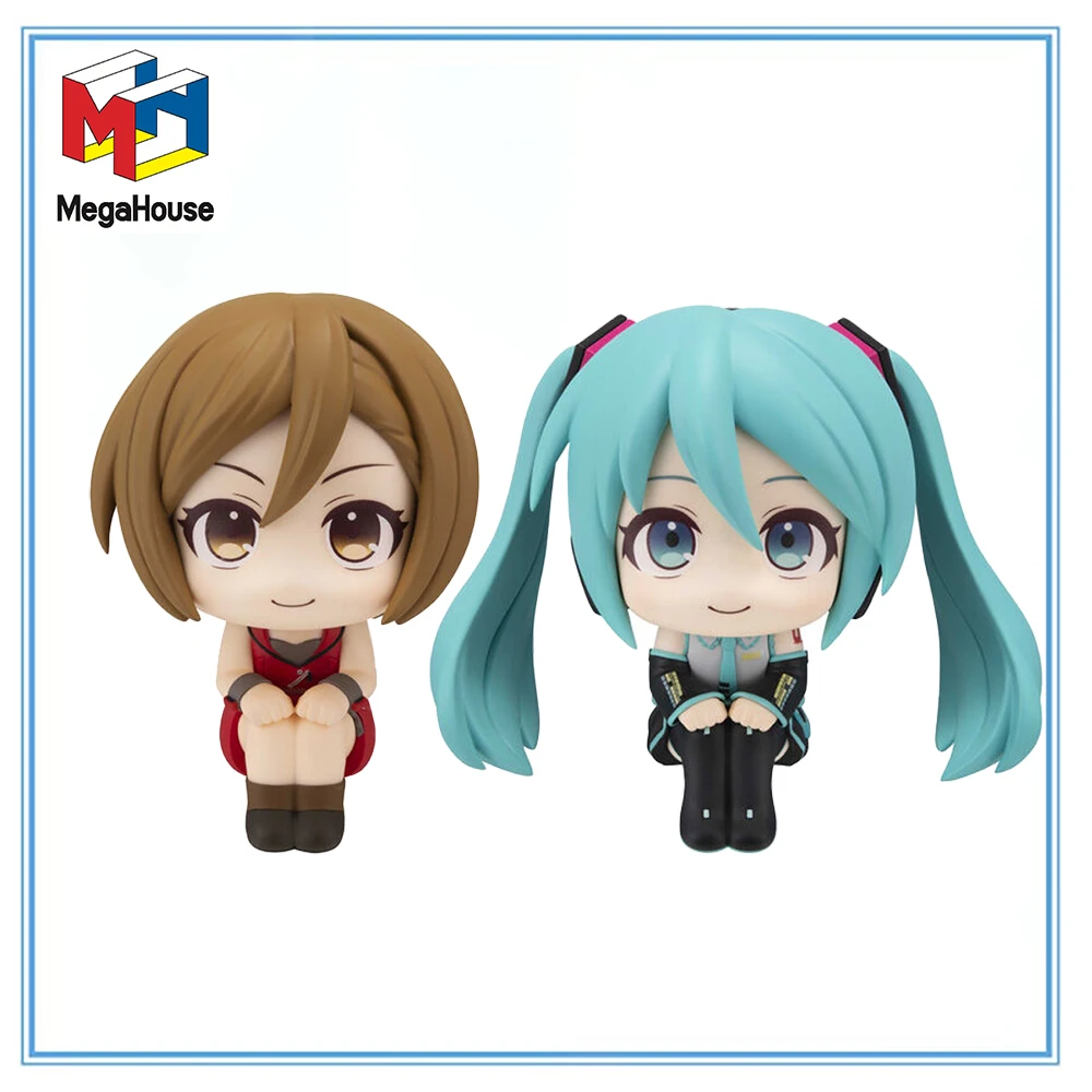 

100% оригинал MegaHouse Look Up Piapro Персонажи Meiko Hatsune Miku Коллекция серии Аниме Фигурка Модель Украшения Модель Игрушки