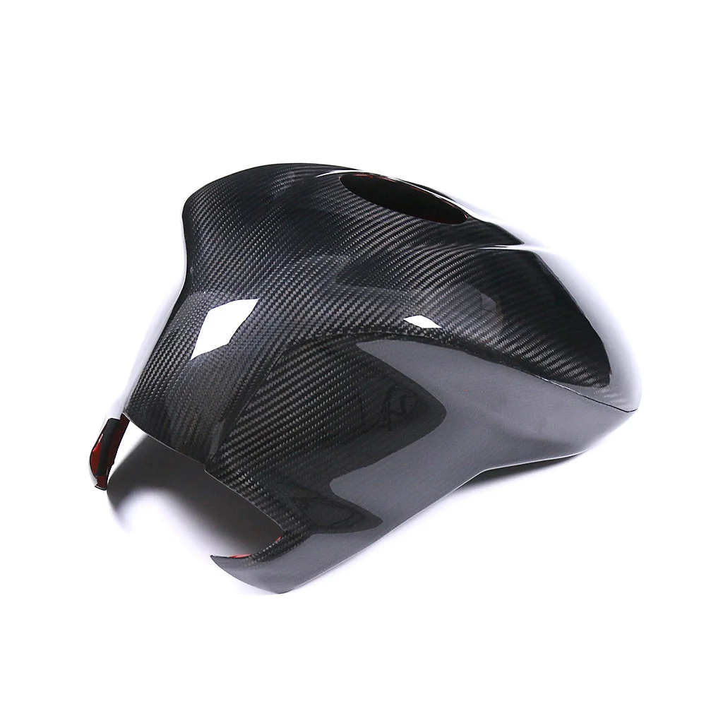 For Triple 765 RS Motorcycle Modified 3K Dry Carbon Fuel Tank Cover Protective Shell Full Cover Accessories Twill Glow