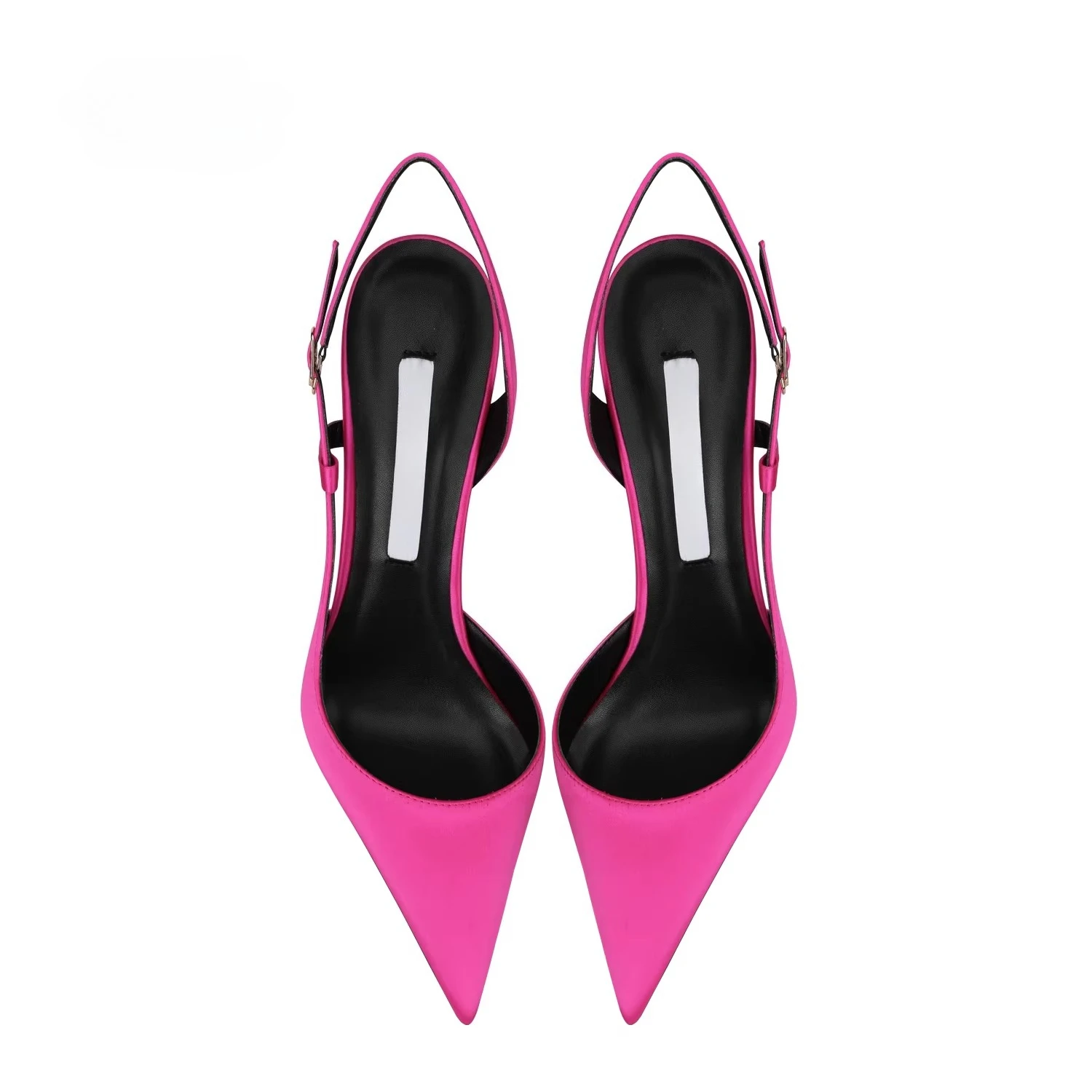 European and American Style One-word Buckle Sandals Women's 2026 New Thin Heel Bag Head Sexy Sandals view 5