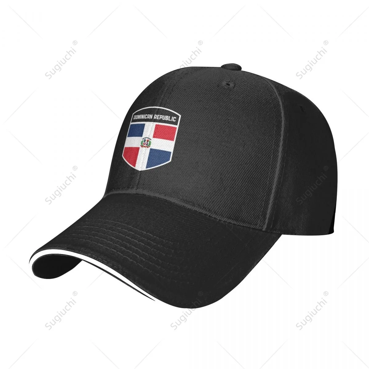 Multifunction Dominican Republic Flag Shield Sandwich Baseball Cap Men Sports Casual Caps Golf Hat Fishing Outdoors