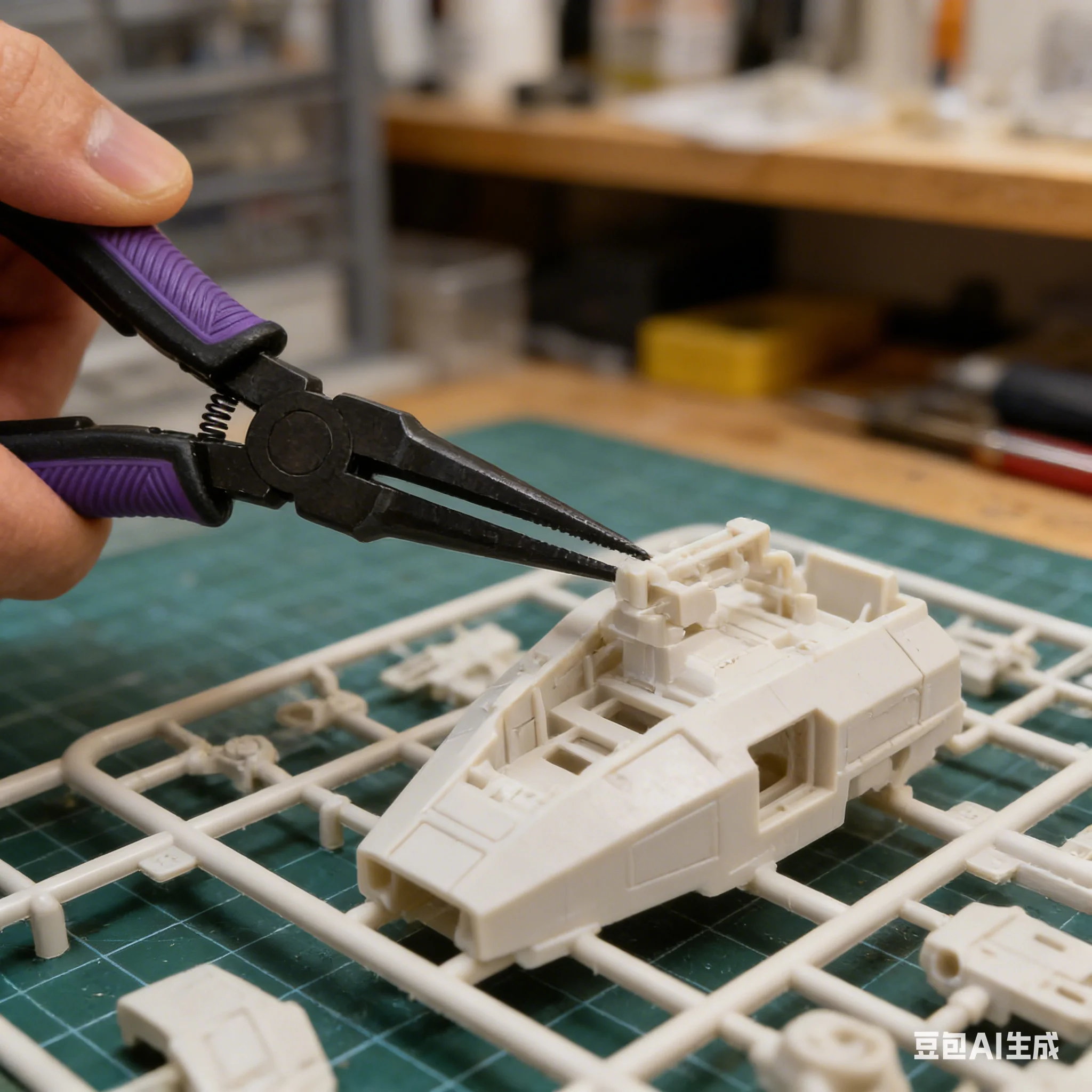 3d-プリントサポート分解プライヤー歯のない平口デザインミニジュエリーツールジュエリー手作り多機能プライヤー