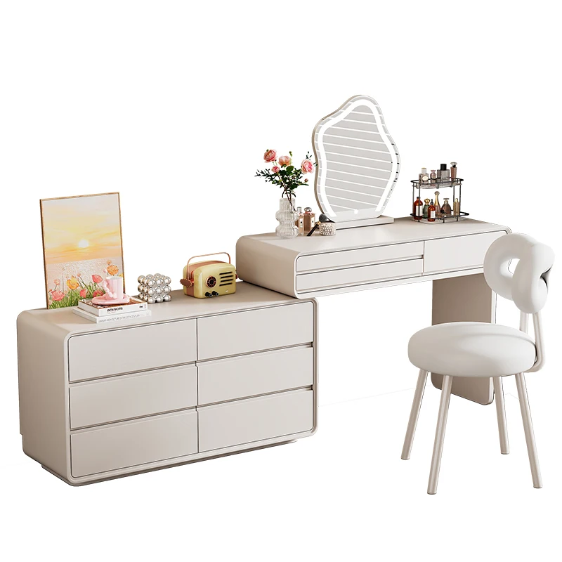 

Cream wind paint dresser bedroom end modern minimalist