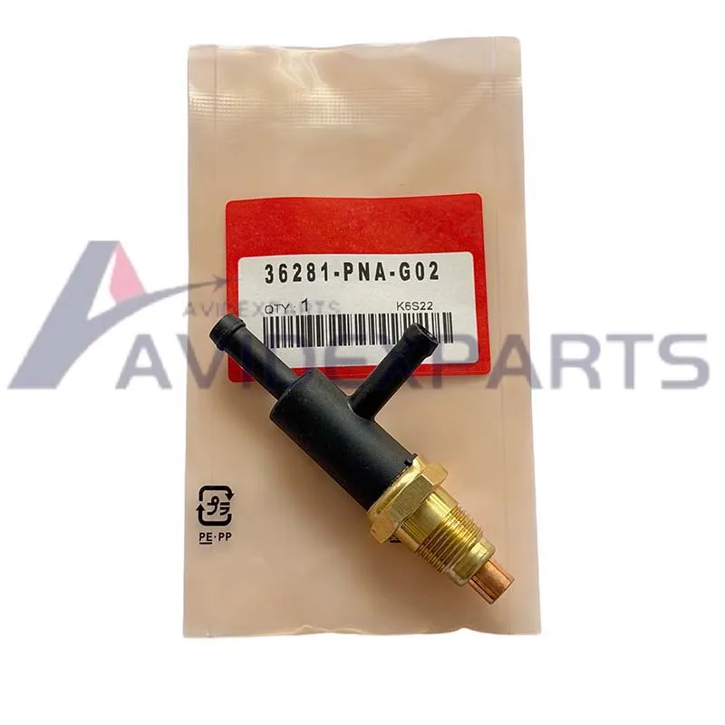 Válvula de Controle Solenoide de Assistência de Ar 36281-PNA-G02 para Honda CIVIC 36281P2PA01 36281PNAG02 19350-PNE-G00 19350PNEG00 36281-P2P-A01