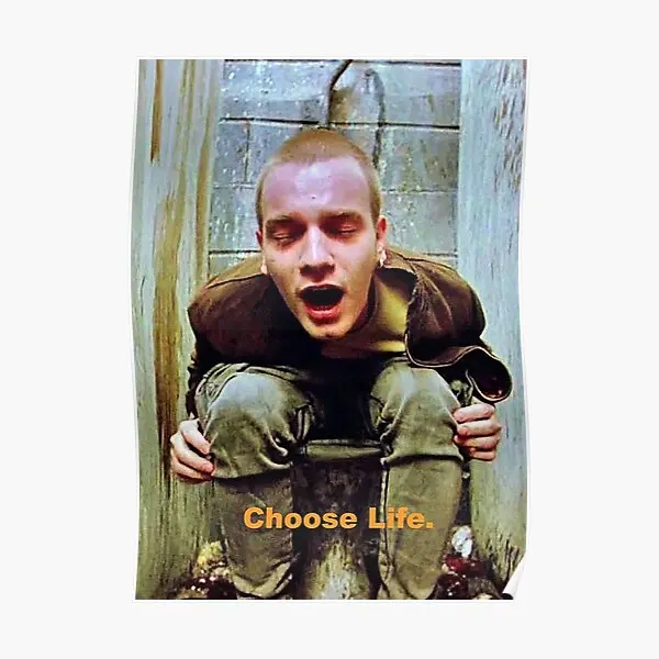 Trainspotting  Poster Room Decoration Funny Print Painting Picture Decor Wall Vintage Art Modern Mural Home No Frame