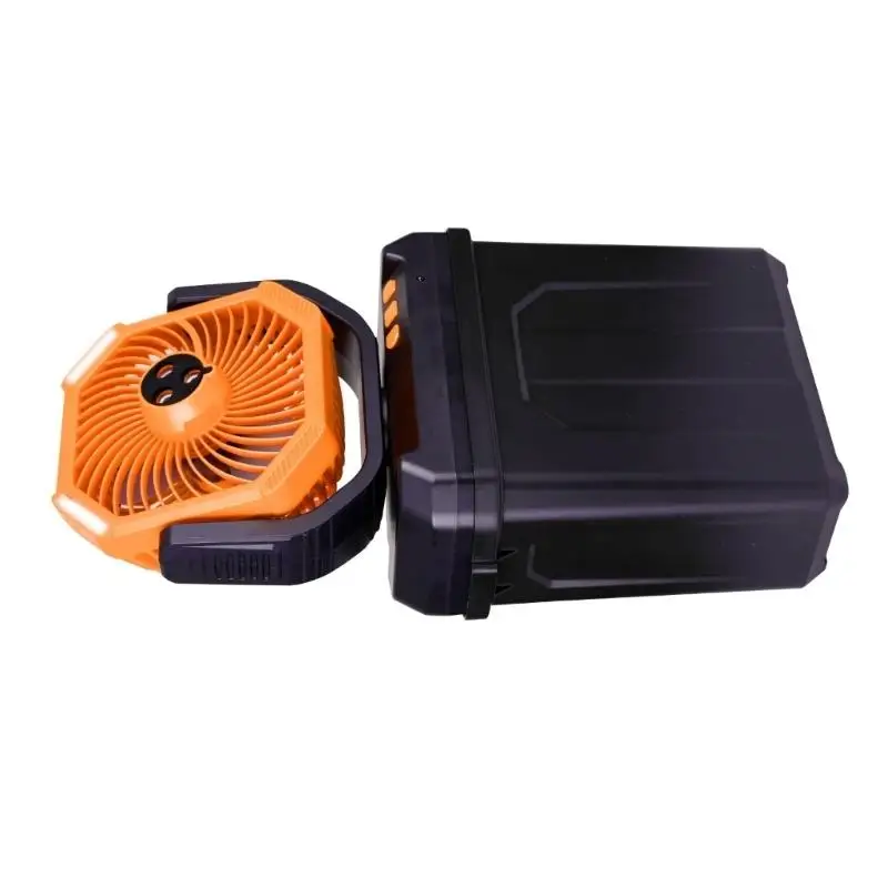 20000mAh Battery Camping Fan With Speed Setting 6L Water Outdoor Misters D2RC