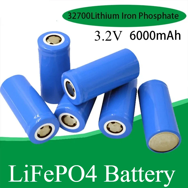 

3.2v 2025 NEW Original 32700 6000mAh 3.2V Lifepo4 Rechargeable Battery, Professional Lithium Iron Phosphate Power Battery
