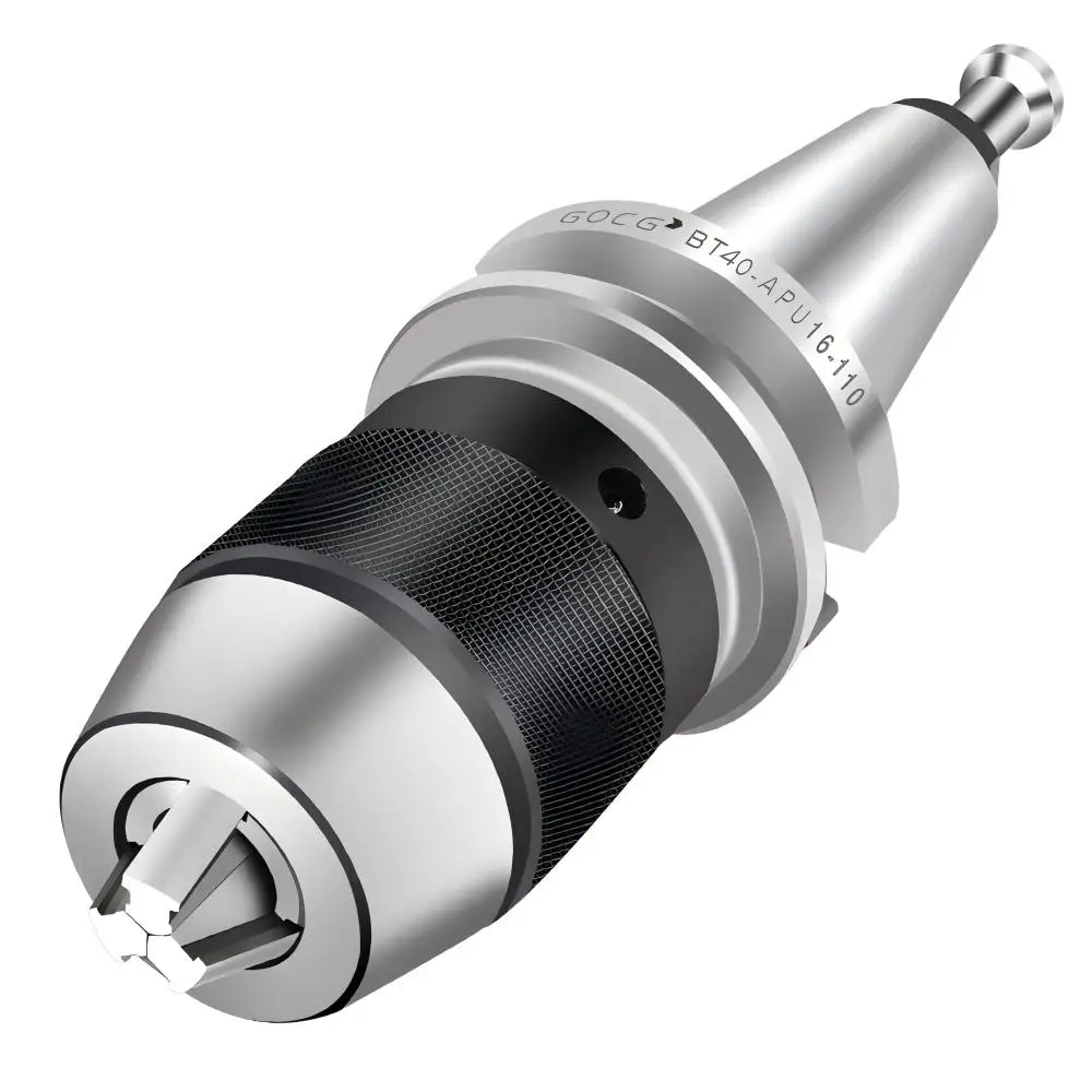CNC Machining Center Milling Tool Holder BT40-APU13/APU16 Self-tightening Drill Chuck