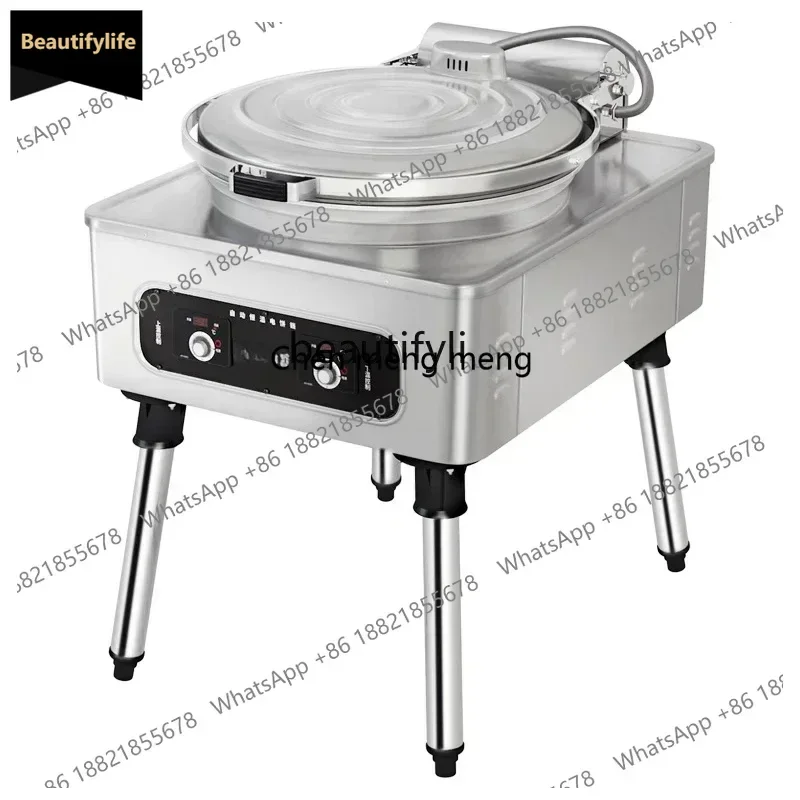 

Электрическая сковорода A601, коммерческая, с двусторонним нагревом, автоматическая, большая, для приготовления соусов и блинов.