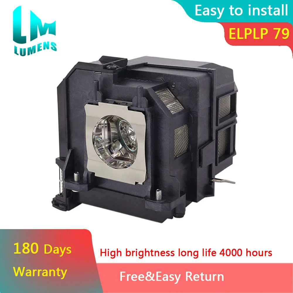 High Bright ELPLP80 для Epson BrightLink 595Wi Pro 1420Wi Pro 1430Wi EB-585Wi EB-595Wi (без импорта, питание от светодиода)