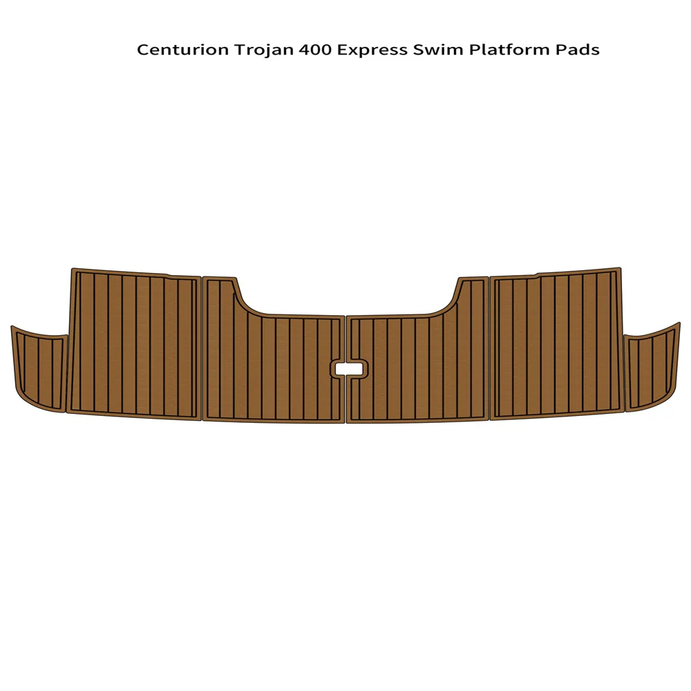 

Centurion Trojan 400 Express Swim Platform Mat Boat EVA Foam Teak Deck Floor Pad