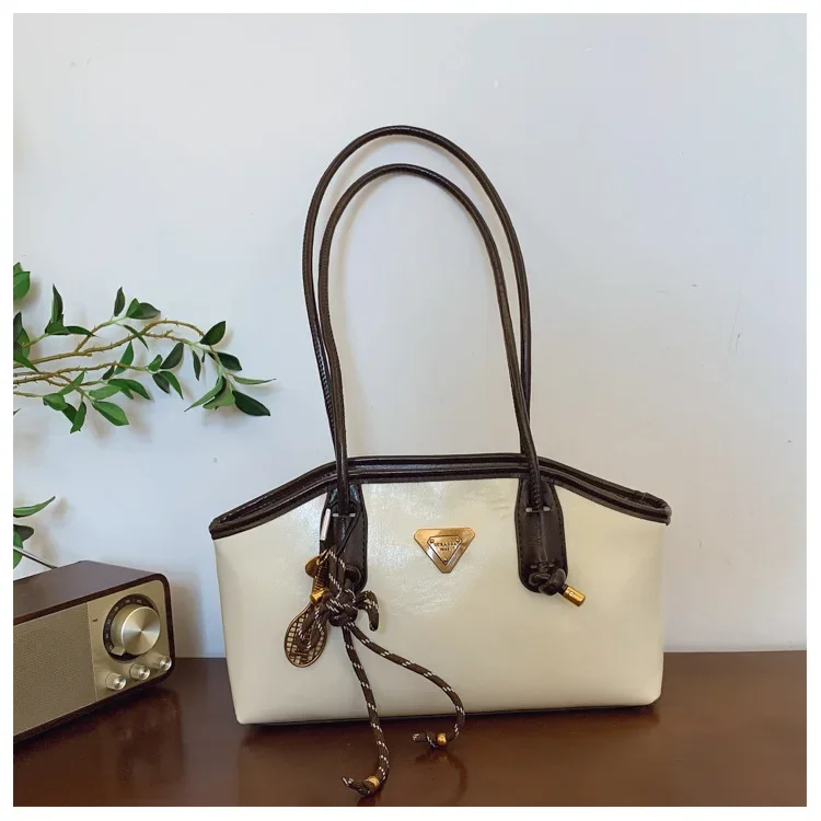 

2025 Новинка! Женская модная сумка большой вместимости подмышки – простая элегантная изысканная сумка через плечо/через плечо