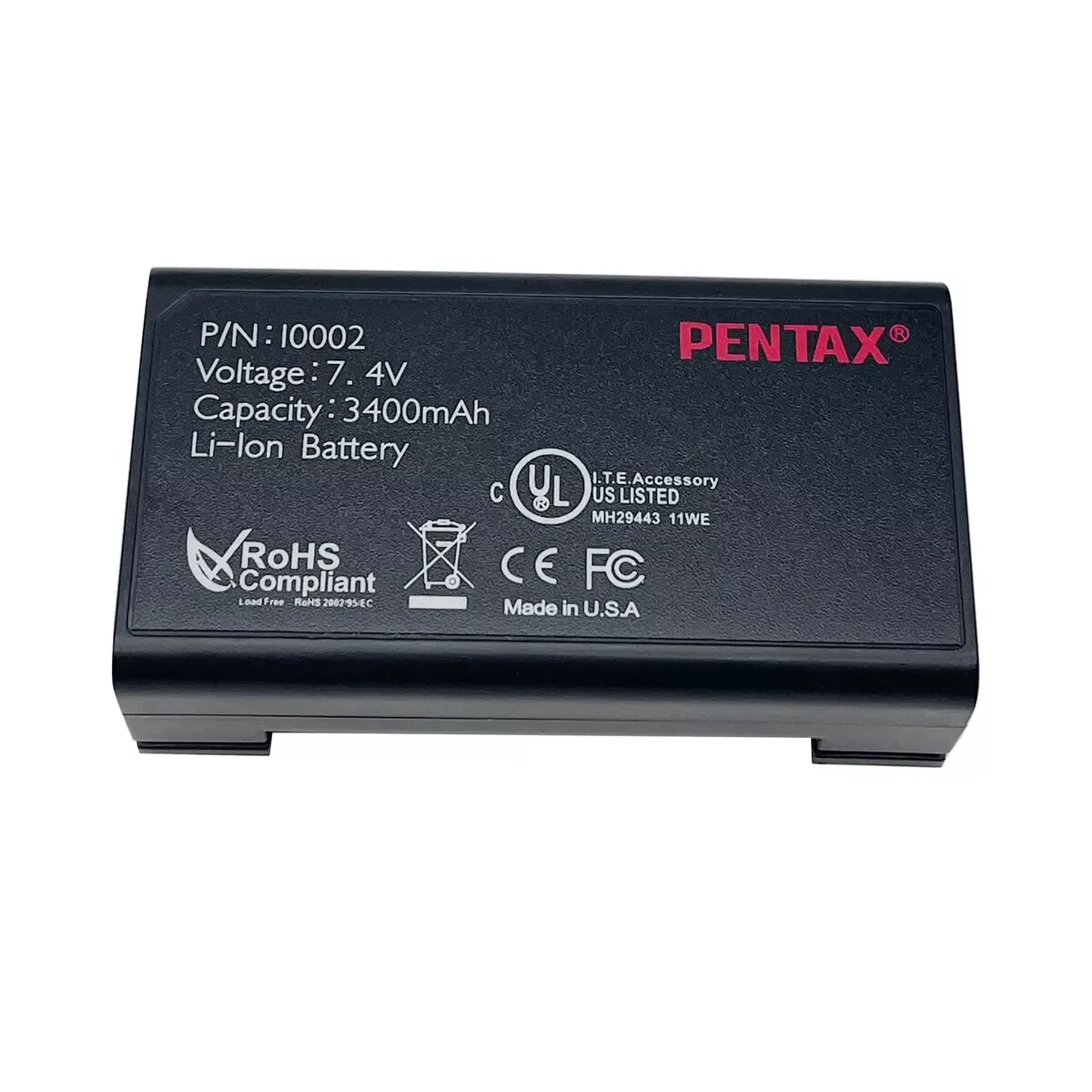 New 3400mah Pentax GPS Battery 10002 BL-200 For Pentax G3100 Pentax GPS G3100 Battery