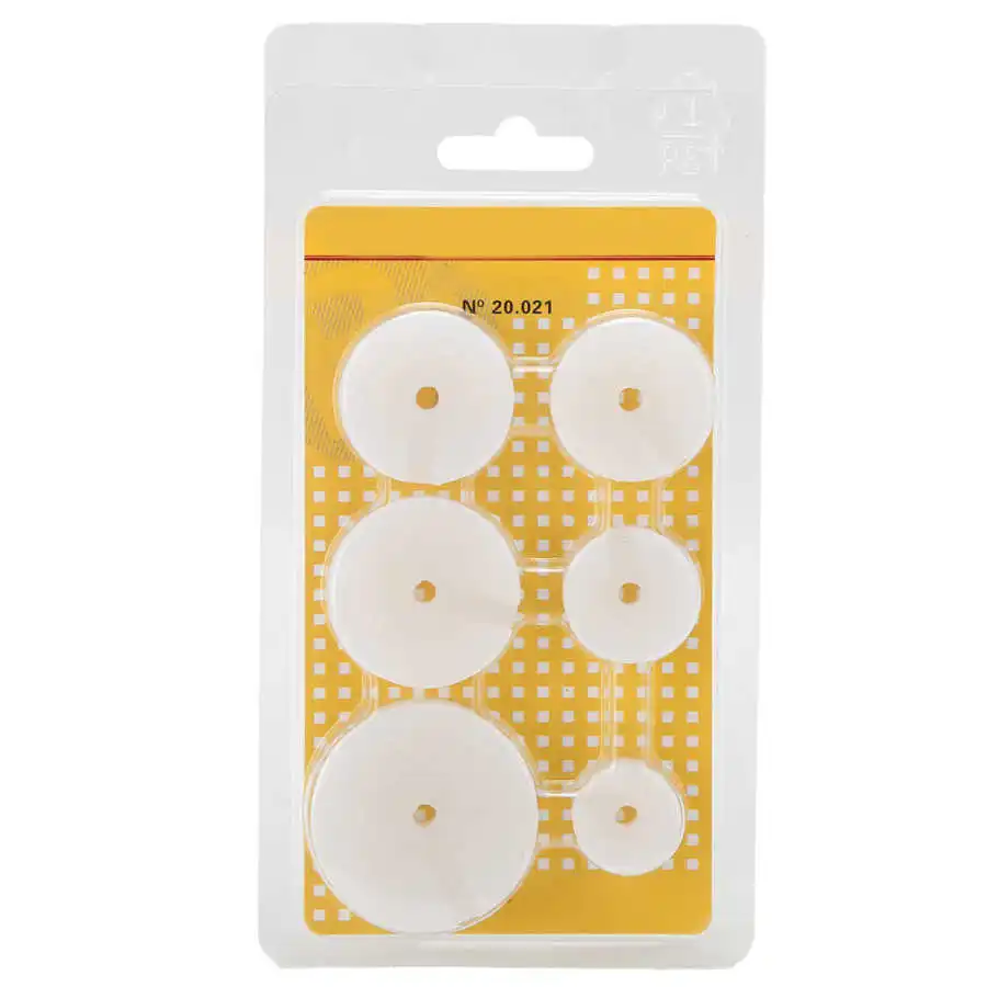 6Pcs Rubber Anti Slip Watch Movement Protection Pad Watch Movement Cushion 20-43mm Watch Repairing Tool Accessory for Watchmaker