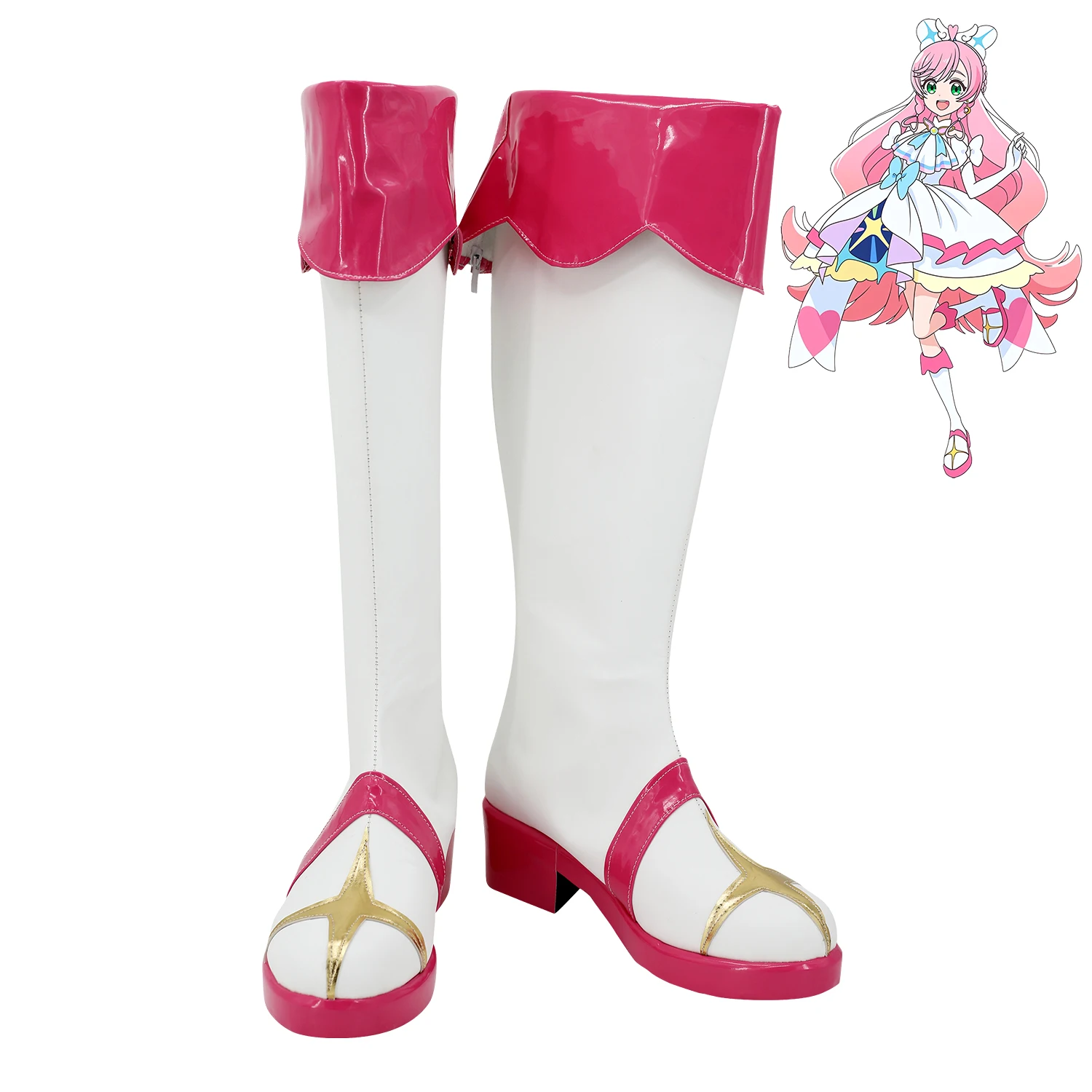 

Cure Prism Shoes Hirogaru Sky! Pretty Cure Cosplay Boots