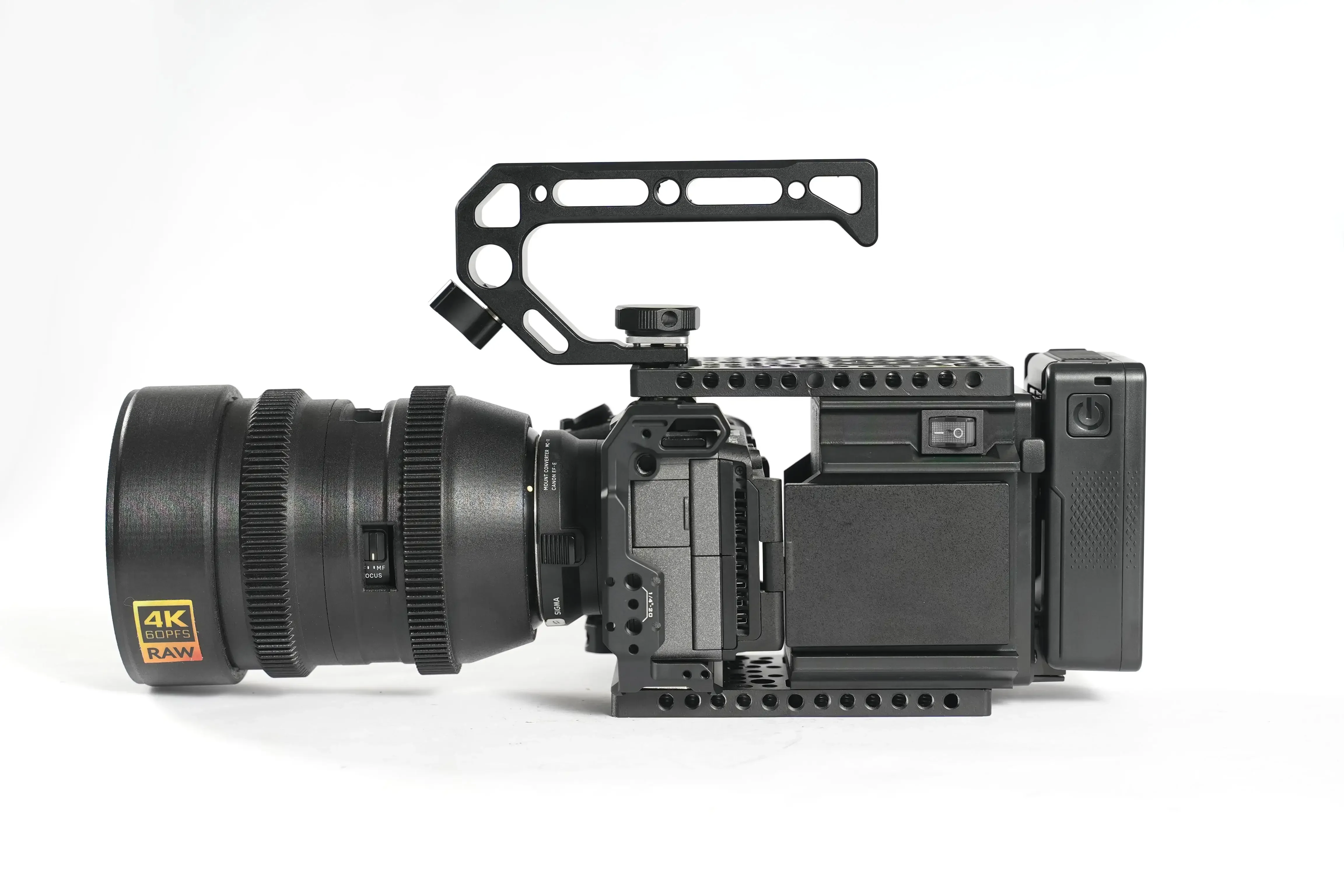 Latest Upgraded Version V-Mount Battery Plate Expansion Module Cineback for FX3/FX30 Camera WIth Top and Bottom Cheese Plates