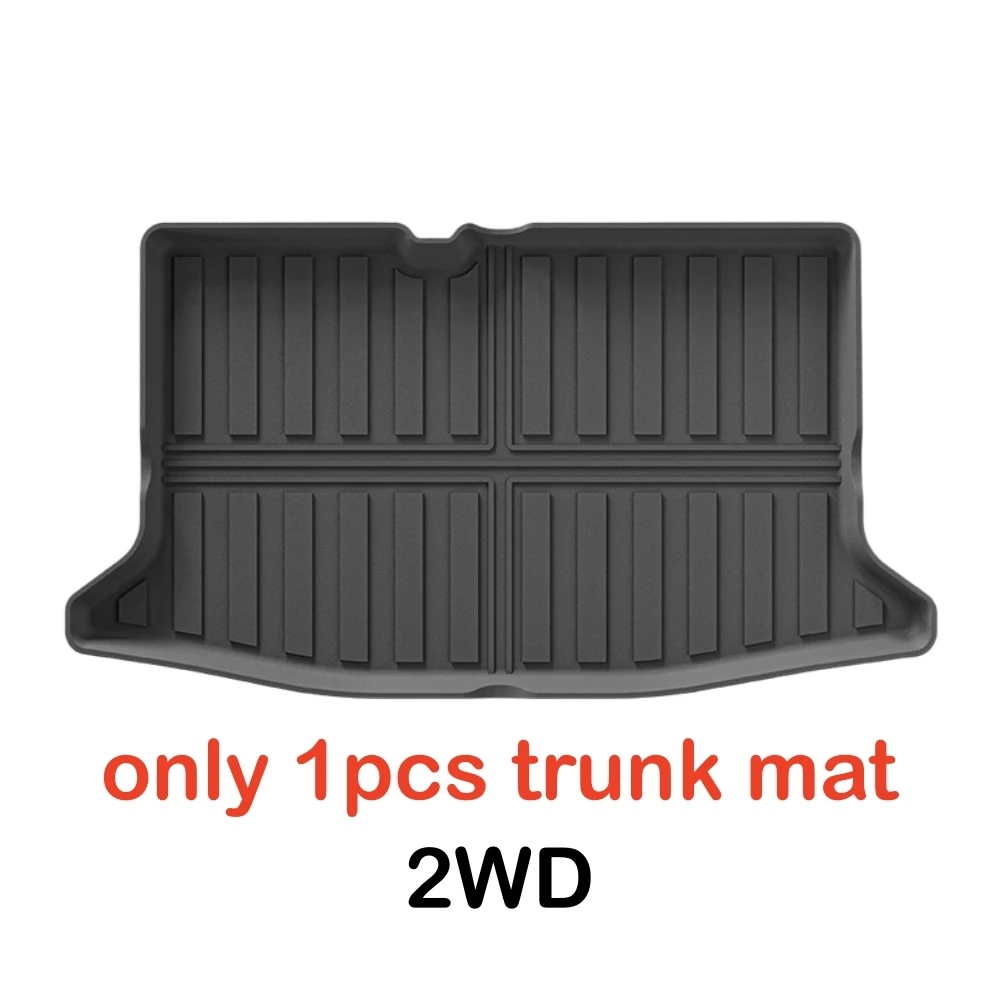Für Nissan Note E13 2WD 2020-2024 RHD TPE 3D Autofußmatten Kofferraummatte Laderaumauskleidung Kofferraum-/Rückenlehnenpolster Wasserdicht – Detail 4