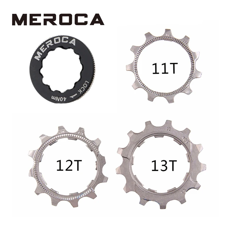 MEROCA MTB Road Bike Freewheel Cog 8 9 10 11S 11T 12T 13T Cassette Sprockets For SHIMANO For SRAM Flywheel Pinion Repair Parts