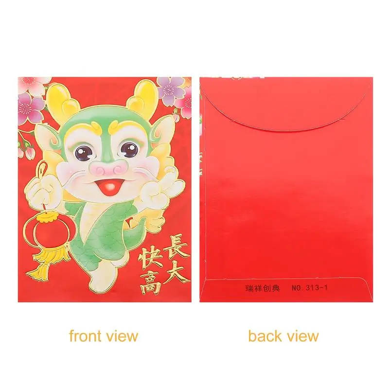 Lot d'Enveloppes Rouges Chinoises, Porte-Monnaie Porte-Bonheur, pour Nouvel An, 30 Pièces