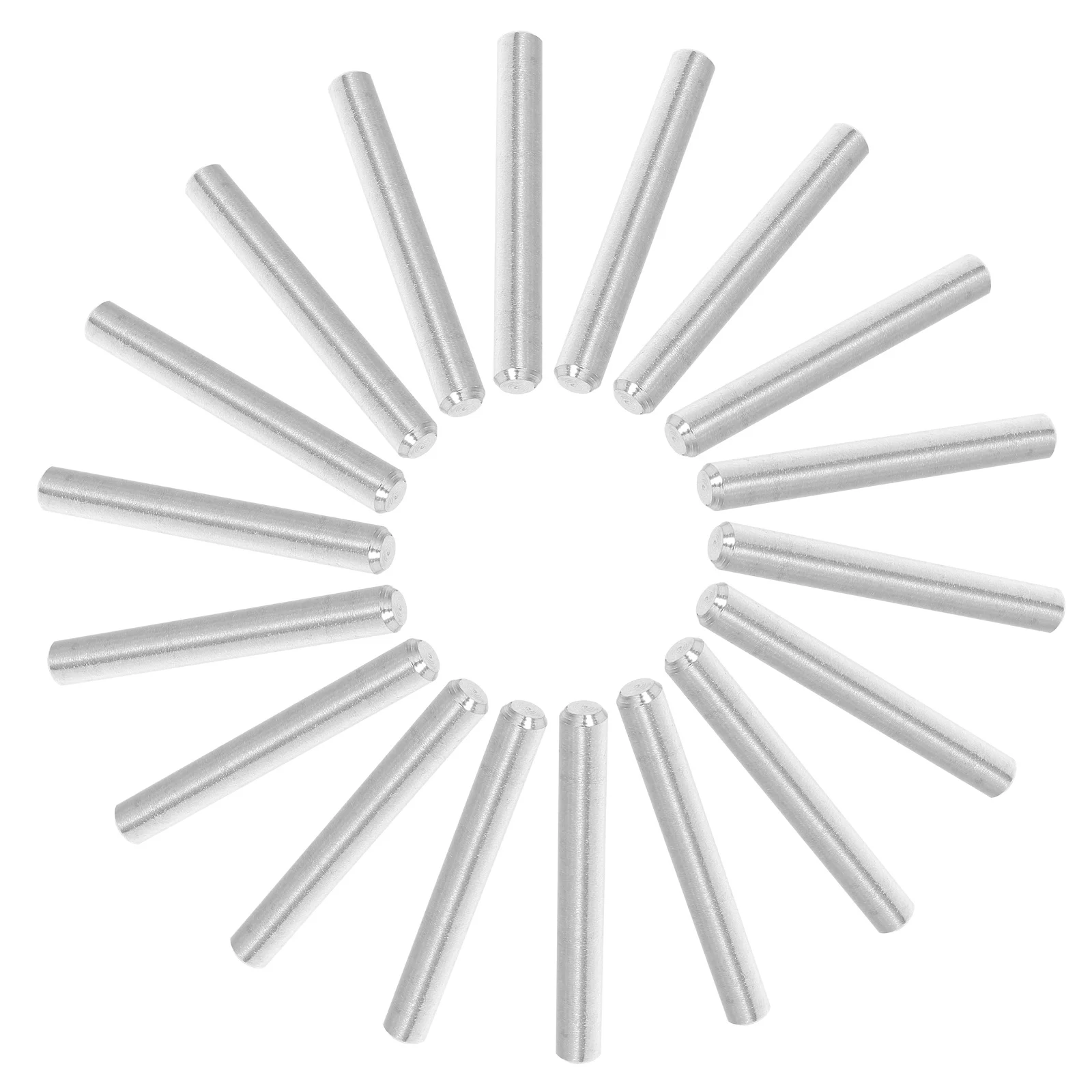 40 قطعة 304 الفولاذ المقاوم للصدأ وتد دبابيس 40x5 مللي متر مصقول ينتهي خزانة الجرف دعم أداة لفة دبوس أسطواني دبوس الرف أوتاد