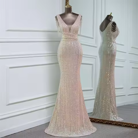 Evening dresses long luxury 2022 party gown Prom Dress evening bridal dress Ceremony dress bridesmaid dress