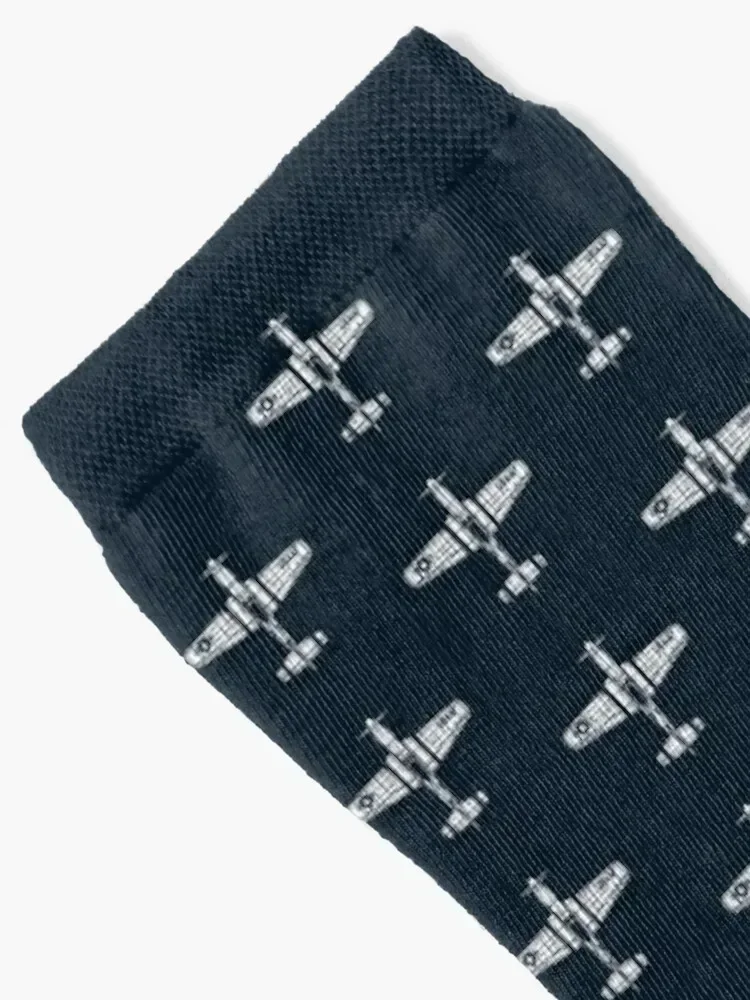 P-51 Mustang Socks halloween Stockings Socks For Girls Men's