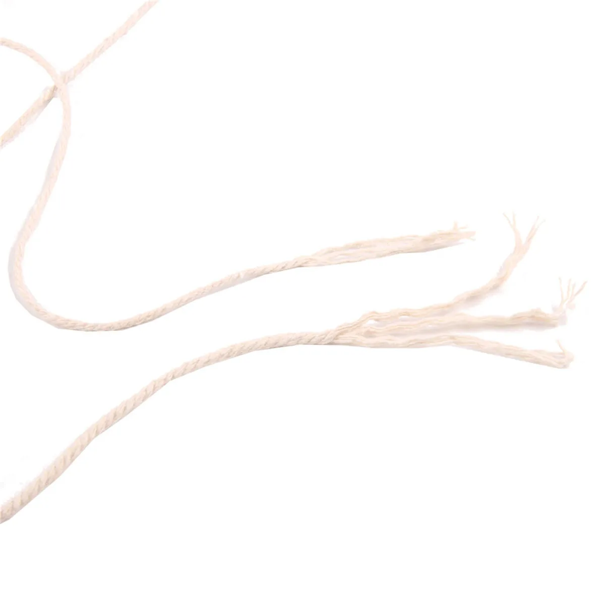 

100M Cotton For Crafts Diy Garden Decoration Bundling Twisted Rope White Durable Percent Cotton String Wedding Fence