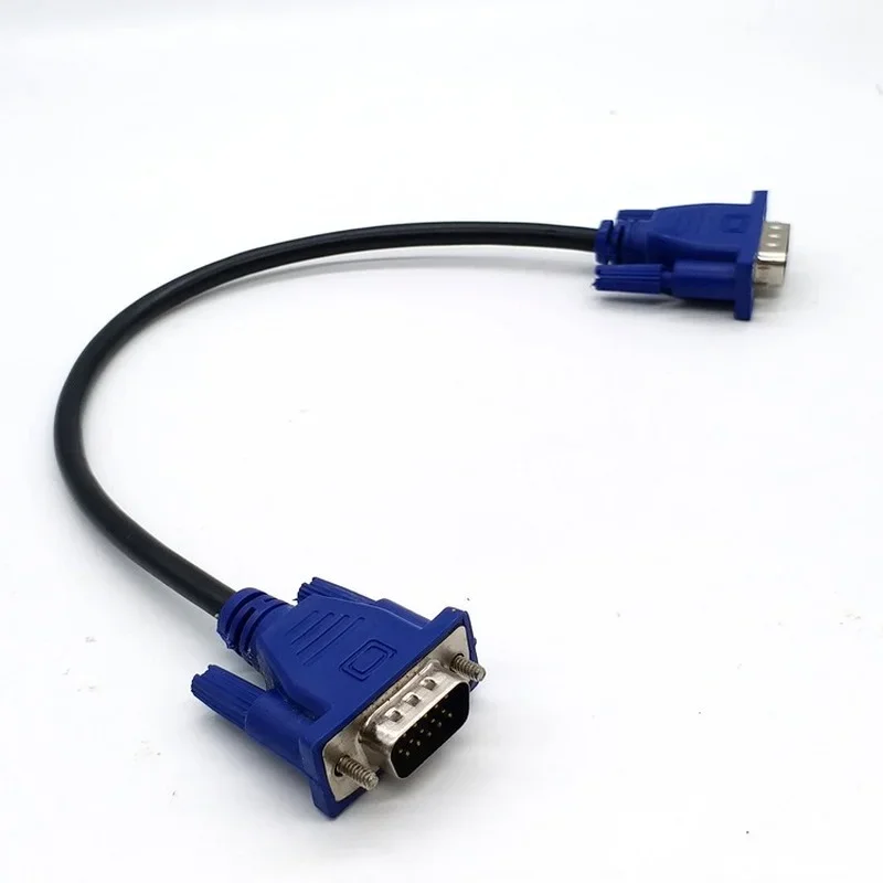 Cáp Nối Dài VGA HD 15 Pin VGA Đực Sang Cáp Dây Dây Dòng Lõi Đồng Cho Máy Tính Máy Tính máy Chiếu