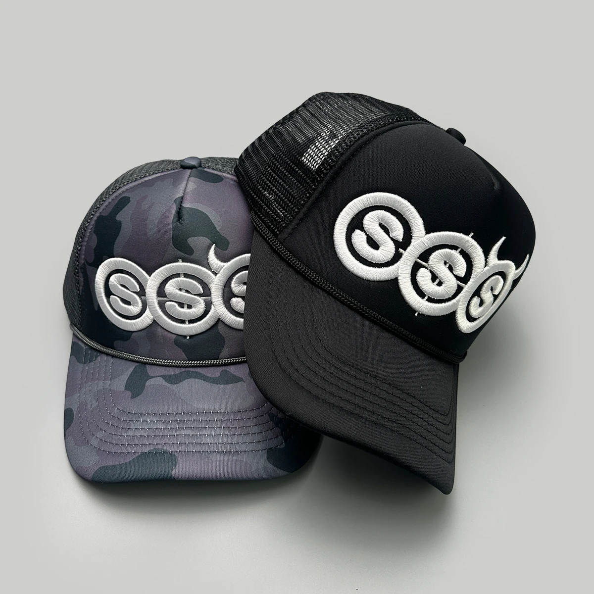 Gorras de Béisbol con Bordado de Letras y Cuernos de Diablo, Nuevas, Unisex, Transpirables, con Malla, Protección Solar, Estilo Hip Hop, Versátiles, para Exteriores
