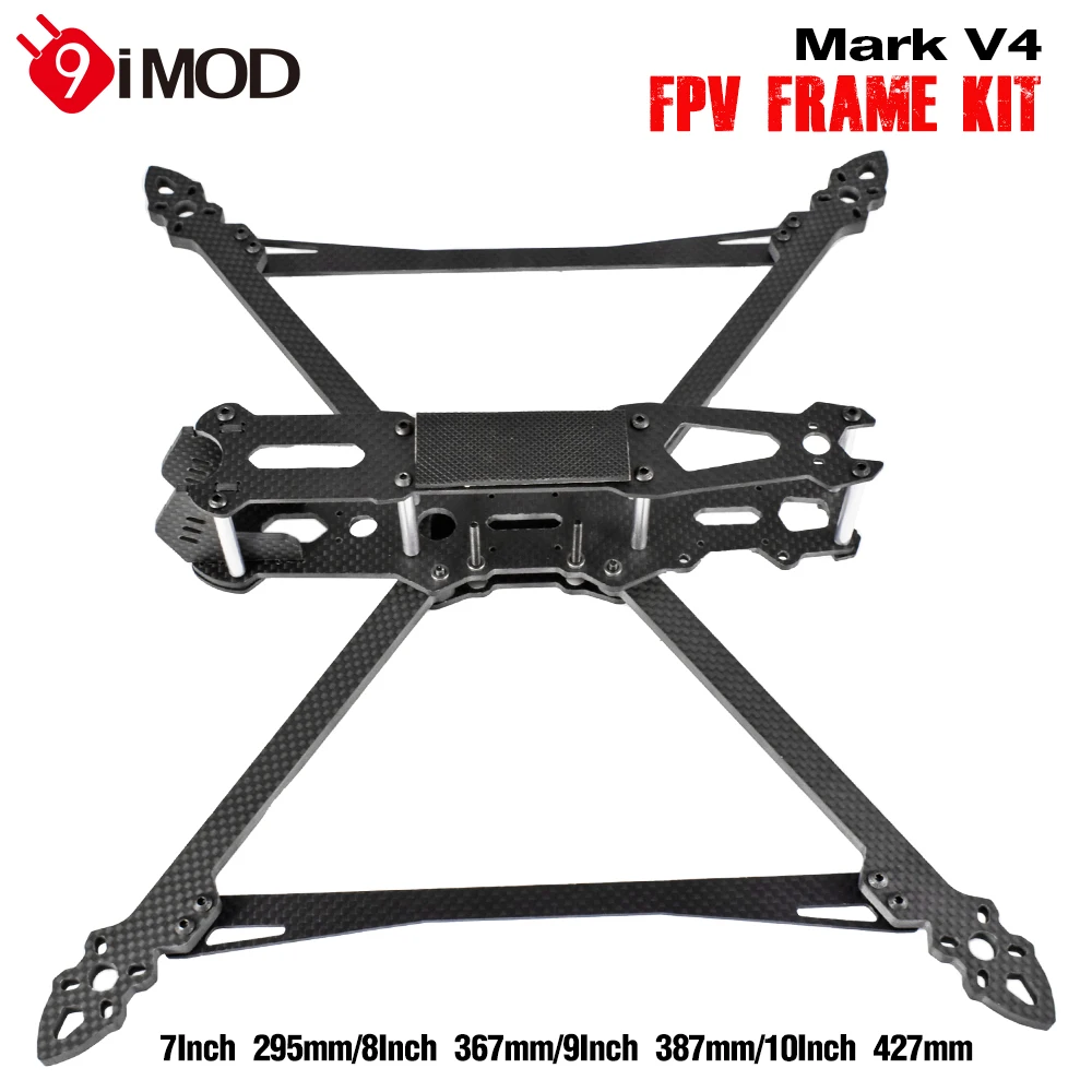 

9IMOD FPV Freestyle Frame Kit Drone Fram 13/15inch Carbon Fiber Quadcopter with Print Parts For RC DIY FPV Racing Drone